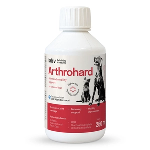 Lab-v Arthrohard 250ml Preparat na wsparcie stawów dla psa i kota