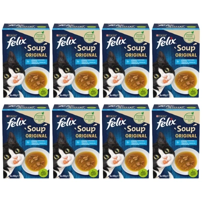 FELIX Soup Original Rybne smaki 8x(6x48g)