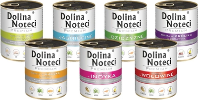 Dolina Noteci PREMIUM mix smaków bez ryb i kurczaka 12x400g