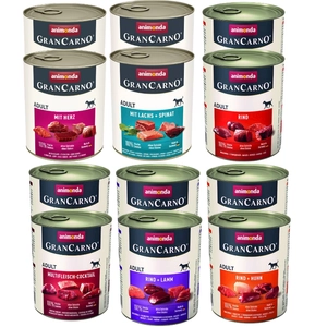 ANIMONDA Grancarno Adult Dog Mix Smaków 12x800g