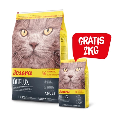 JOSERA Catelux 10kg+2kg GRATIS!!