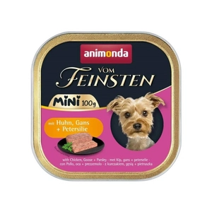 ANIMONDA Vom Feinsten mini adult  kurczak/gęś/pietruszka 100g