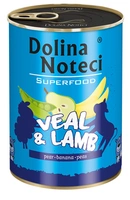 DOLINA NOTECI PREMIUM SUPERFOOD cielęcina i jagnięcina 400g