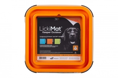 LickiMat® Outdoor Keeper™ Pomarańczowa