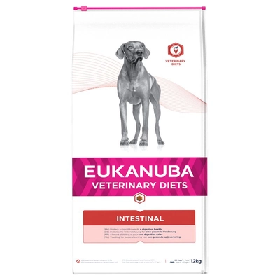 EUKANUBA Intestinal Dog 12kg / Opakowanie uszkodzone (1527) !!! 