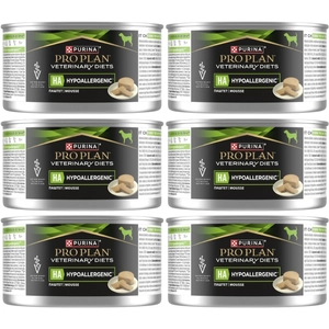PRO PLAN Veterinary Diets HA Hypoallergenic Karma mokra dla psa mus 6x195g