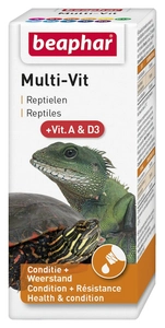 Beaphar MULTI-VIT TURTLE 20ML - preparat witaminowy dla gadów