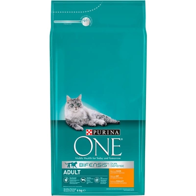 Purina One Cat Adult Karma z kurczakiem dla kota 6kg