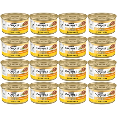 Purina Gourmet Gold Sauce Delight z kurczakiem 48x85g
