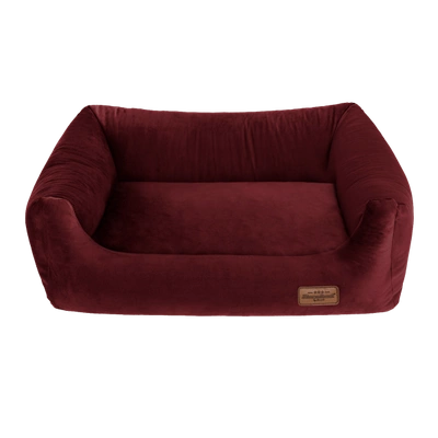 RECOBED Kanapa Welurove bordo M 80x65cm