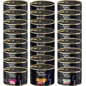 Dolina Noteci Premium  dla kota MIX DROBIOWYCH SMAKÓW 24x185g