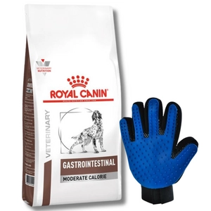 ROYAL CANIN Gastro Intestinal Moderate Calorie GIM23 15kg + Rękawica do czesania GRATIS!
