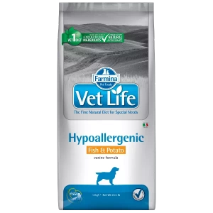 FARMINA Vet Life Dog Hypoallergenic Fish & Potato 12kg