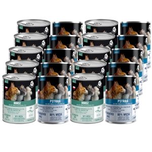 PetRepublic kawałki w sosie Mix Rybny 20x400g dla kota