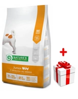 NATURES PROTECTION Junior Poultry All Breeds 7,5kg + niespodzianka dla psa GRATIS!