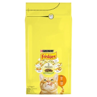 PURINA Friskies Karma dla kotów z kurczakiem i z warzywami 1,7kg