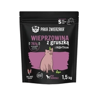 Paka Zwierzaka - Karma sucha SH Wieprzowina z gruszką "S" 1,5kg