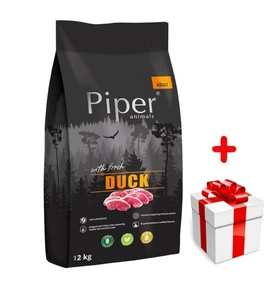 DOLINA NOTECI Piper Animals z kaczką 12kg + niespodzianka dla psa GRATIS!