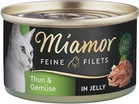 Miamor Feine Filets - galaretka w puszce 100g tuńczyk+warzywa 