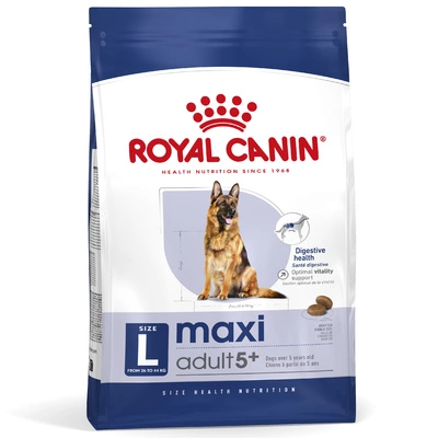 ROYAL CANIN Maxi Adult 5+ 15kg karma sucha dla psów starszych, od 5 do 8 roku życia, ras dużych/Opakowanie uszkodzone (4358,4672,4682) !!! 