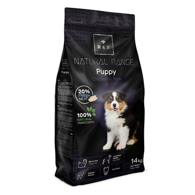 Rex Natural Range Puppy Chicken & Rice 14kg