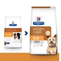 HILL'S PD Prescription Diet Canine k/d 12kg/Opakowanie uszkodzone (328,9901,1282,2473,6110,5758) !!!