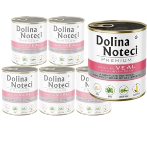 Dolina Noteci PREMIUM bogata w cielęcinę z zielonym groszkiem 30x800g