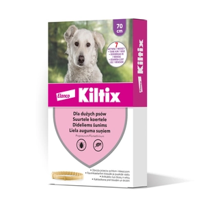 Kiltix Obroża dla psów dużych dł, 70cm