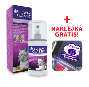 CEVA Feliway Spray 60ml + Naklejka GRATIS!