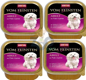 ANIMONDA Dog Vom Feinsten Adult smak: indyk i jagnięcina 6 x 150g