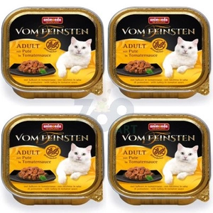 ANIMONDA Cat Vom Feinsten adult NoGrain Indyk w sosie pomidorowym 32x100g