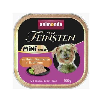 ANIMONDA Vom Feinsten mini senior kurczak/królik  100g