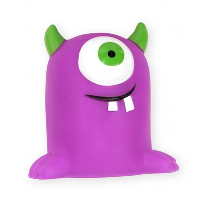  DOG LIFE STYLE Potworek Monster 10cm, fioletowy
