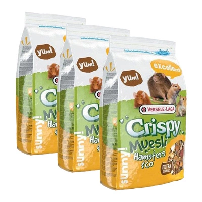 VERSELE-LAGA Crispy Muesli - Hamster&Co 3x1 kg