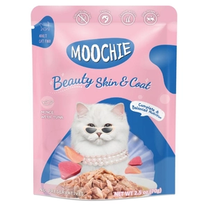 MOOCHIE Beauty Skin&Coat Mince With Tuna 70g piękna skóra i sierść