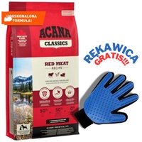 ACANA Red Meat Dog 14,5kg + RĘKAWICA DO CZESANIA GRATIS!!