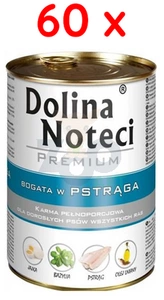 Dolina Noteci Premium Pstrąg MEGAZESTAW 60 x 400g