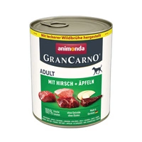 ANIMONDA GranCarno Adult Dog smak: Jeleń + jabłko 800g