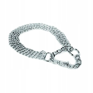 DINGO- obroża zaciągana potrójna 2mm dł. 45cm