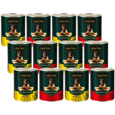 Hektor Mix Smaków 12x1240g 