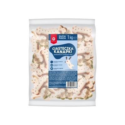 MACED Ciastka Kanapka Kostka Mix 1kg
