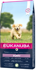 EUKANUBA Puppy&Junior Lamb&Rice Large Breeds 12kg / Opakowanie uszkodzone (4944)