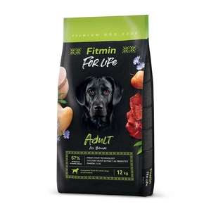 FITMIN For Life Adult All Breeds 12kg / Opakowanie uszkodzone (2881,2884)!!!
