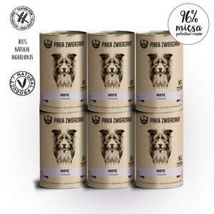 Paka Zwierzaka Indyk z żurawiną 6x400g