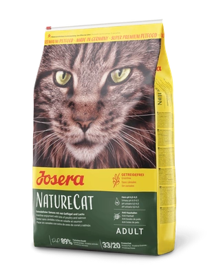 JOSERA NatureCat 9kg / Opakowanie uszkodzone (3326) !!! 