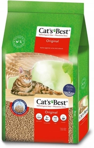 JRS Cats Best Eko Plus - Żwirek Drewniany Zbrylający 30l / 11,8kg \ Opakowanie uszkodzone (2482) !!!