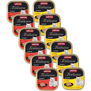 ANIMONDA Vom Feinsten Senior Cat Mix Smaków 12x100g