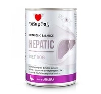 Disugual Karma mokra dla psa Weterynaryjna HEPATIC Kaczka (dorosły) 400g