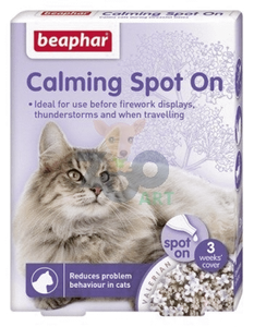 BEAPHAR Calming Spot On krople uspokajające dla kota 3x0.4ml