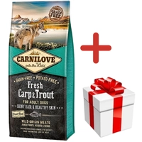 Carnilove Fresh Carp Trout Adult  1,5kg + NIESPODZIANKA DLA PSA GRATIS!!